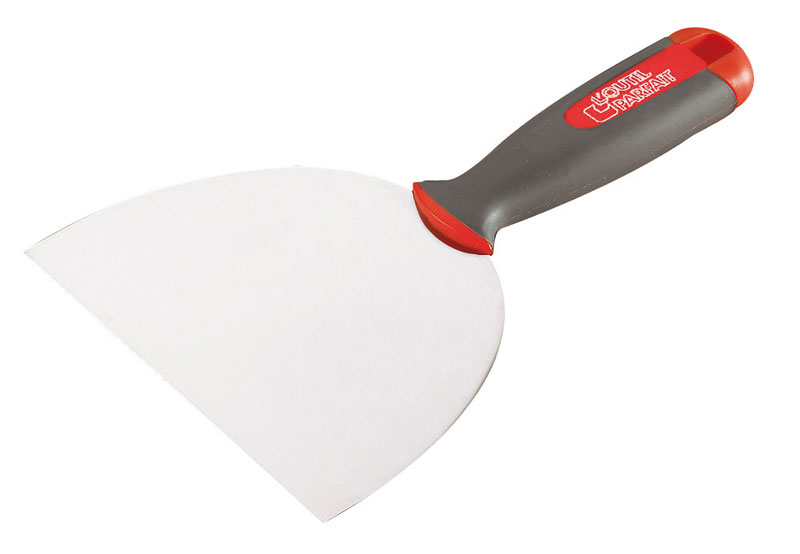 Couteau plaquiste lame inoxydable L'Outil Parfait - idéal pour enduire les joints des plaques de plâtre