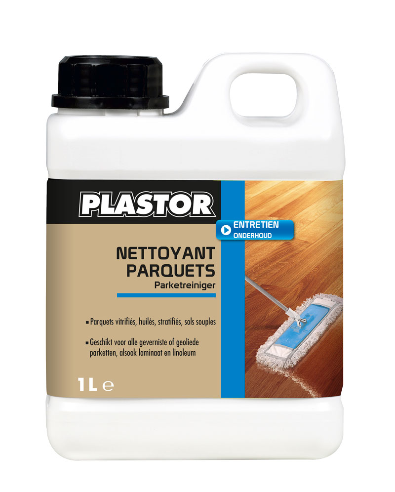 Nettoyant parquet Plastor (1L) : pour usage quotidien sur tous types de parquets