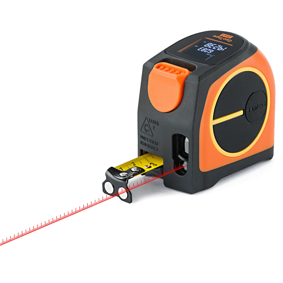 Télémètre laser avec mètre ruban intégré de 5m : GeoTape 2in1