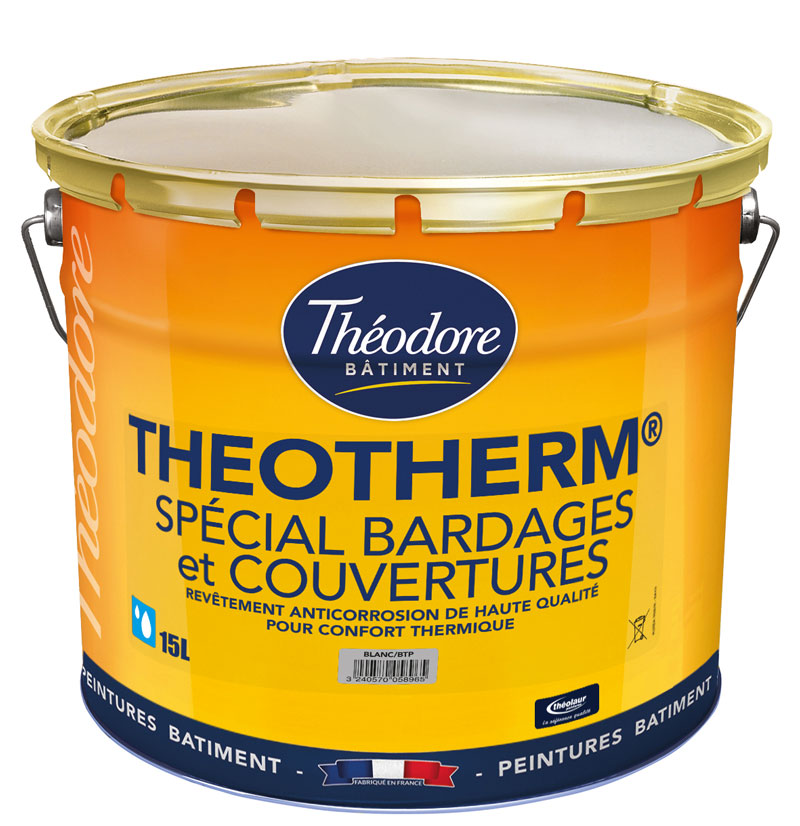 Peinture thermo-isolante et thermo-réflective spéciale bardages et