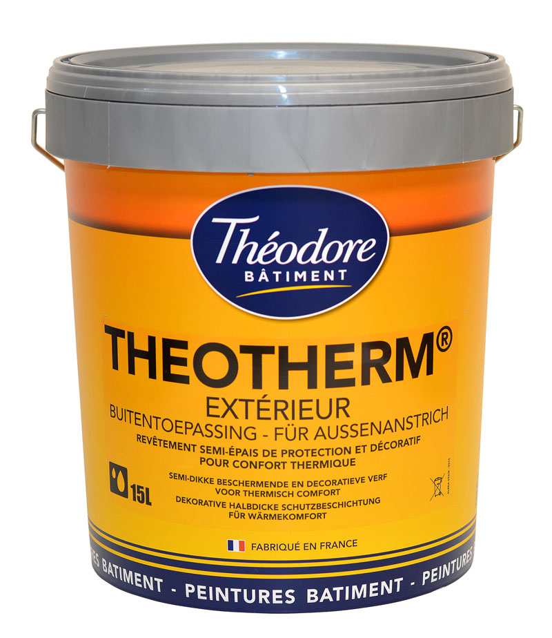 Peinture isolante de confort thermique Theotherm - Quelle efficacité réelle  ? Vente en ligne peinture professionnelle, outillage et produits rénovation  des sols, murs, plafonds