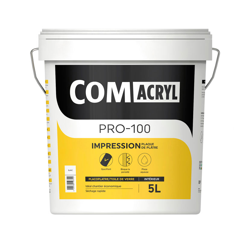 Sous-couche acrylique top rapport qualité/prix : Comus Comacryl Impression (5L)