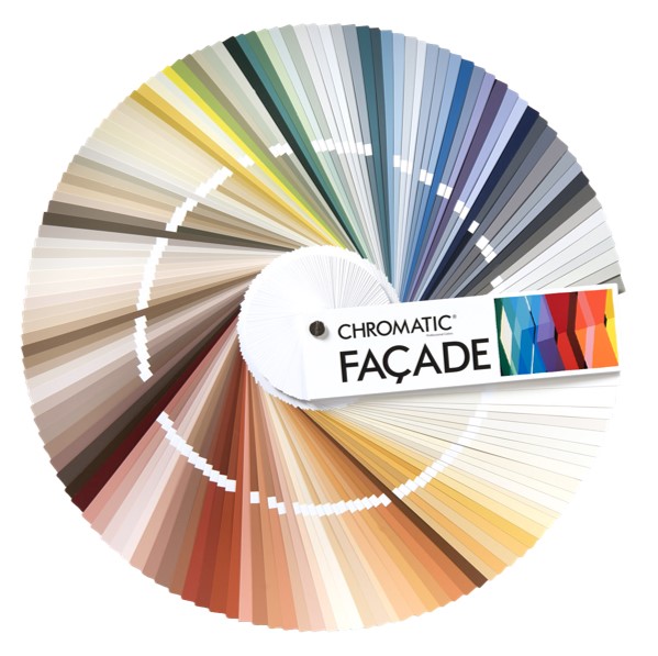 Nuancier Chromatic® Façades : 250 teintes exclusives pour teinter et colorer vos peintures extérieures