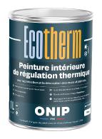 Peinture isolante de régulation thermique pour murs, plafonds, bois, métal, carrelage... : ONIP Ecotherm Intérieur (1L)