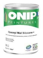 ONIP Opacryl Mat Siloxane + : peinture spécial plafond - Blanche à très forte matité