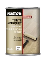 Colour Floors teinte parquet blanc Plastor (0,25L) : colore intensément votre parquet en blanc