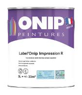 Impression acrylique opacifiante pour murs et plafonds : Label'ONIP Impression "R" (3L)
