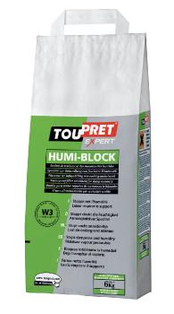 Enduit spécial supports humides Humi-Block Toupret 6kg
