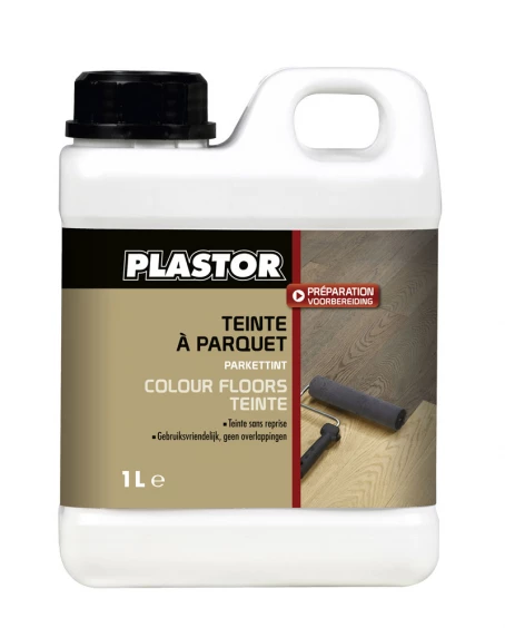Teinte pour parquet Colour Floors Plastor 1L - 15 teintes parquet disponibles