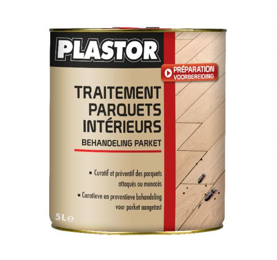 Traitement insecticide parquets intérieurs Plastor 5L, curatif et préventif