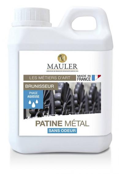 Patine / brunisseur métal Mauler (1L) : pour donner une patine ancienne aux métaux par action chimique