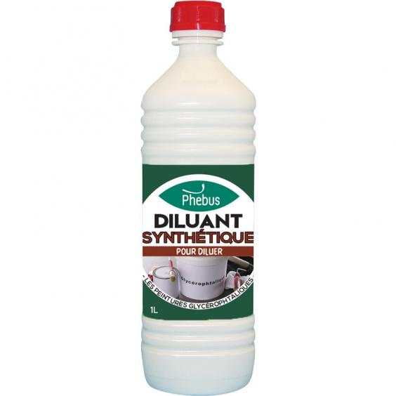 Diluant synthétique (1L) : pour diluer les peintures glycero et nettoyer