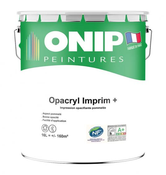 Impression acrylique opacifiante : ONIP Opacryl Imprim + (16L)