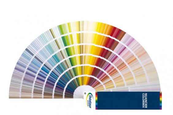 Nuancier couleur des 950 teintes de peinture colorimix