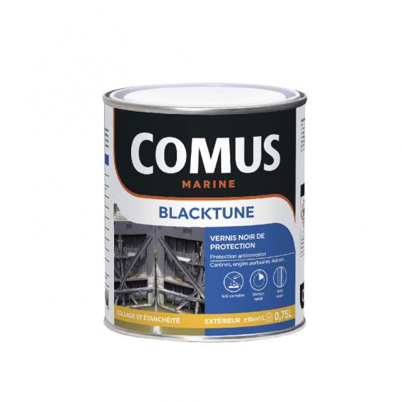 Noir bitumeux à base de brai de pétrole pour la protection des métaux, du béton et des bois enterrés : Comus Blacktune