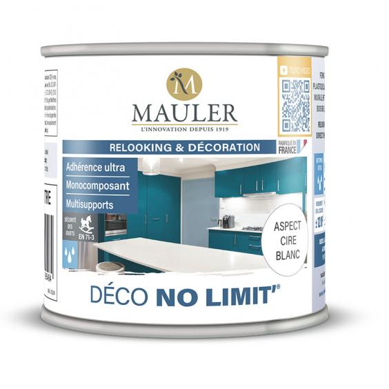 Peinture multisupports Mauler Deco No Limit' 0,5L -  Idéale pour rénover meubles, carrelages et pratiquement tous les supports sans décapage ni sous-couche