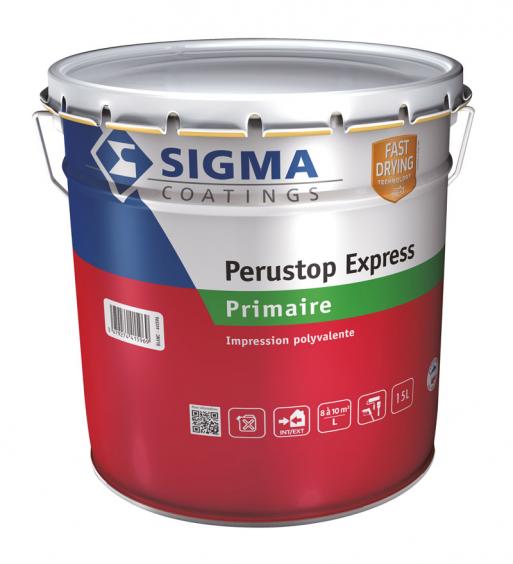 Impression et sous-couche polyvalente à base de résines alkydes uréthannées : Sigma Perustop Express (15L)