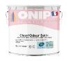 ONIP Clean'Odeur satin (10L) : peinture acrylique mate murs et plafonds. Capte et détruit les odeurs désagréables. Pour finitions soignées